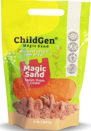 ChildGen MAGICAL SAND 907 GR - ORANGE COLOR