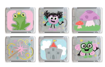 Glo Pals, Light-Up Sensory Cubes – Cars Edition – Bath Toy