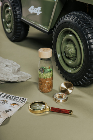 Petit Boum, Butelka obserwacyjna - dinozaury JURASSIC