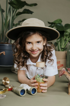 Petit Boum, Butelka obserwacyjna - dinozaury JURASSIC