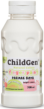 ChildGen Washable Finger Paint 350ml- WHITE