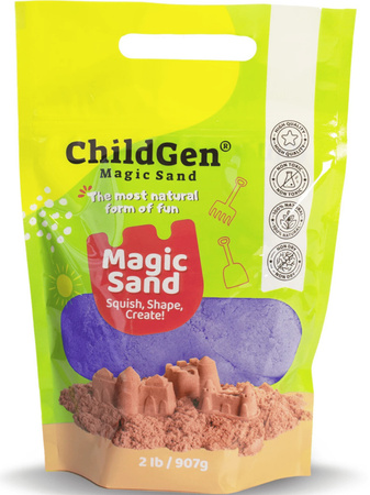 ChildGen MAGICAL SAND 907 GR - PURPLE COLOR