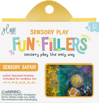 Glo Pals, Magical Sensory Jar Add-Ins, SAFARI