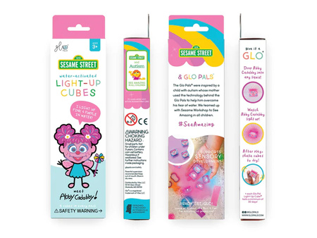 Glo Pals, Abby Cadabby Light-Up Cubes